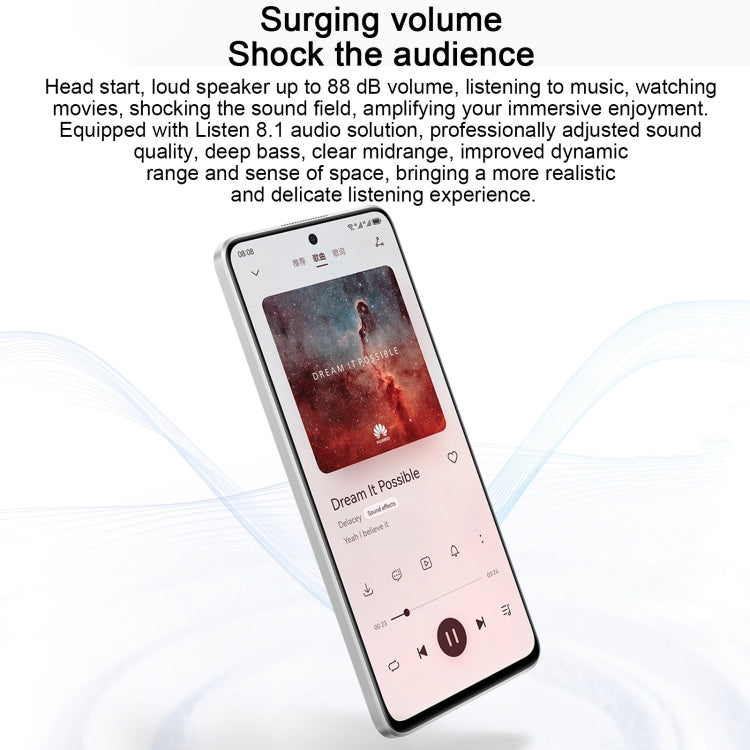 Dual Back Cameras, Side Fingerprint Identification, 5000mAh Battery, 6.8 inch HarmonyOS 3.0 Qualcomm Snapdragon 680 Octa Core, Network: 4G, OTG, Not Support Google Play, 128GB
