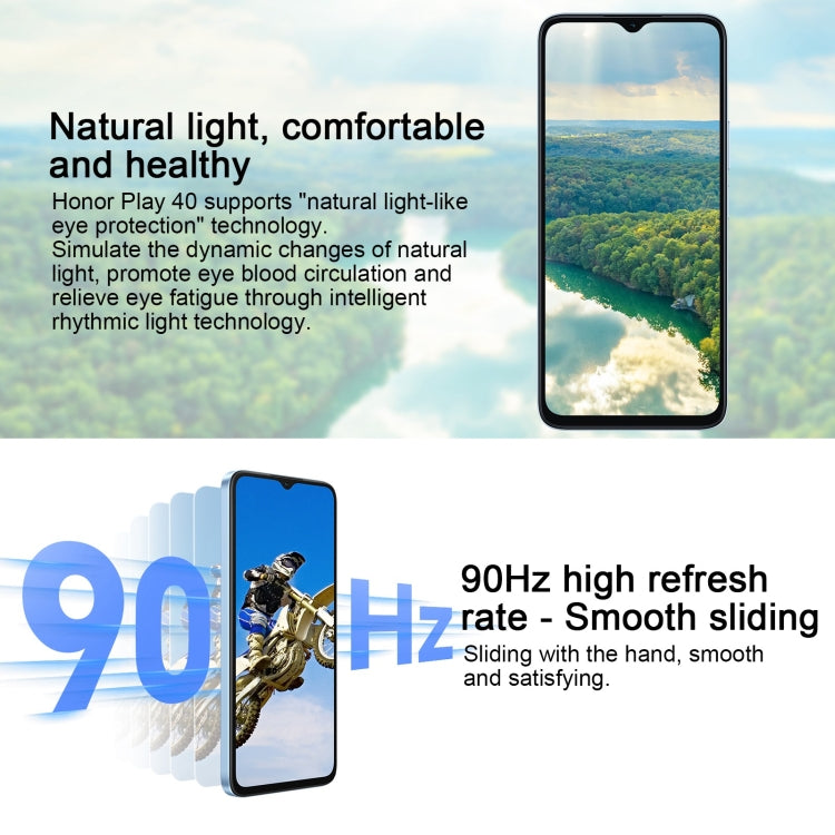 Face ID & Side Fingerprint Identification, 5200mAh, 6.56 inch MagicOS 7.1 / Android 13 Qualcomm Snapdragon 480 Plus Octa Core up to 2.2GHz, Network: 5G, Not Support Google Play, 8GB+128GB