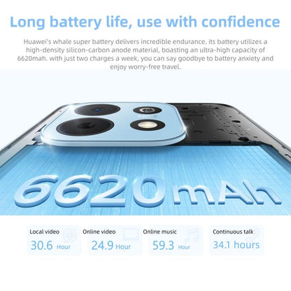 HUAWEI Enjoy 90 Plus, 8GB‌+128GB, Side Fingerprint, 6.67 inch HarmonyOS 6.0 Kirin 8000, OTG, Not Support Google Play, 8GB+128GB