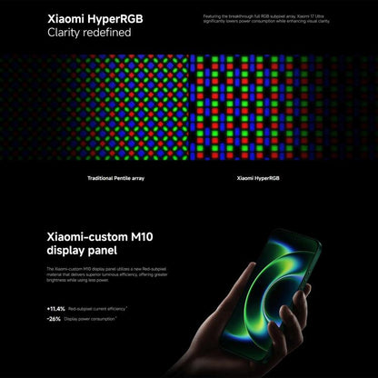 Xiaomi 17 Ultra Global, 16GB+512GB, Ultrasonic Fingerprint, 6.9 inch Xiaomi HyperOS 3 Snapdragon 8 Elite Gen 5 Octa Core, NFC, Network: 5G, 16GB+512GB(White)