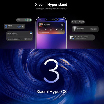 Xiaomi 17 Ultra Global, 16GB+512GB, Ultrasonic Fingerprint, 6.9 inch Xiaomi HyperOS 3 Snapdragon 8 Elite Gen 5 Octa Core, NFC, Network: 5G, 16GB+512GB(White)