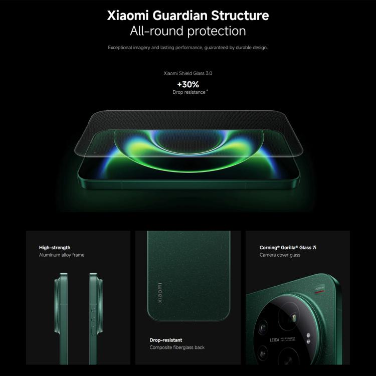 Xiaomi 17 Ultra Global, 16GB+512GB, Ultrasonic Fingerprint, 6.9 inch Xiaomi HyperOS 3 Snapdragon 8 Elite Gen 5 Octa Core, NFC, Network: 5G, 16GB+512GB(White)