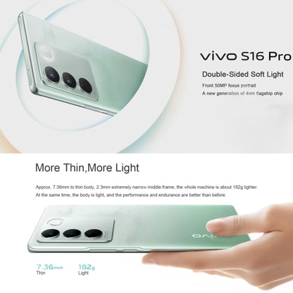 Triple Back Cameras, Srceen Fingerprint Identification, 4600mAh Battery, 6.78 inch Android 13 OriginOS 3 Dimensity 8200 Octa Core up to 3.1GHz, OTG, NFC, Network: 5G, 8GB+256GB