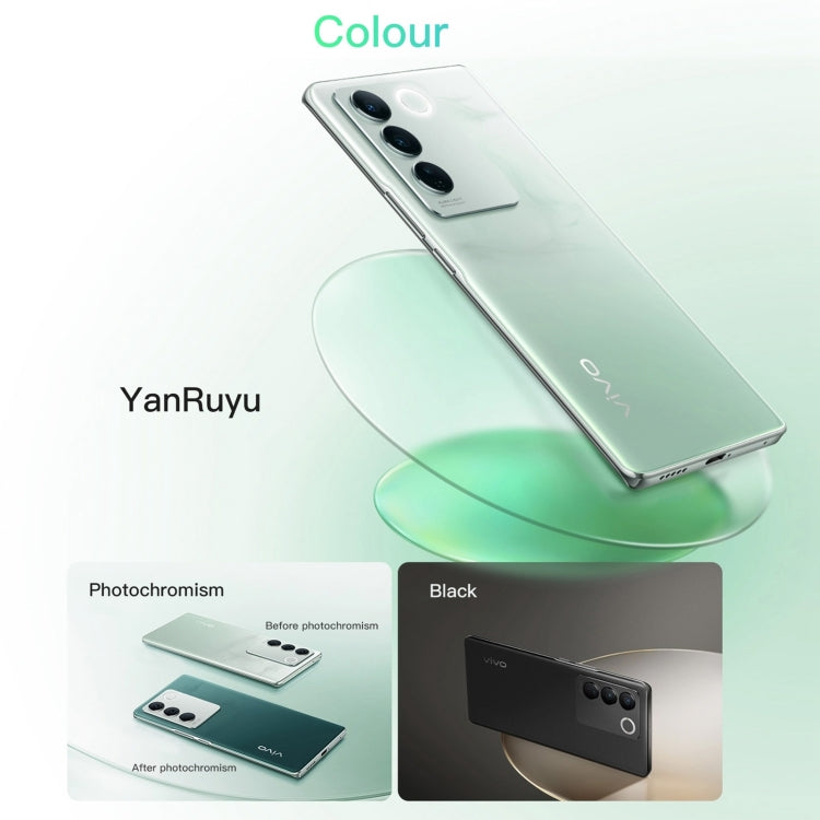 Triple Back Cameras, Srceen Fingerprint Identification, 4600mAh Battery, 6.78 inch Android 13 OriginOS 3 Dimensity 8200 Octa Core up to 3.1GHz, OTG, NFC, Network: 5G, 8GB+256GB