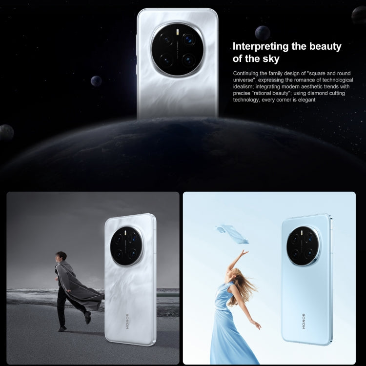 Honor Magic7 Pro, 16GB+1TB, Screen Fingerprint, 6.8 inch MagicOS 9.0 / Android 15 Snapdragon 8 Elite 3nm Octa Core, Network: 5G, NFC, OTG, Not Support Google Play, 16GB+1TB