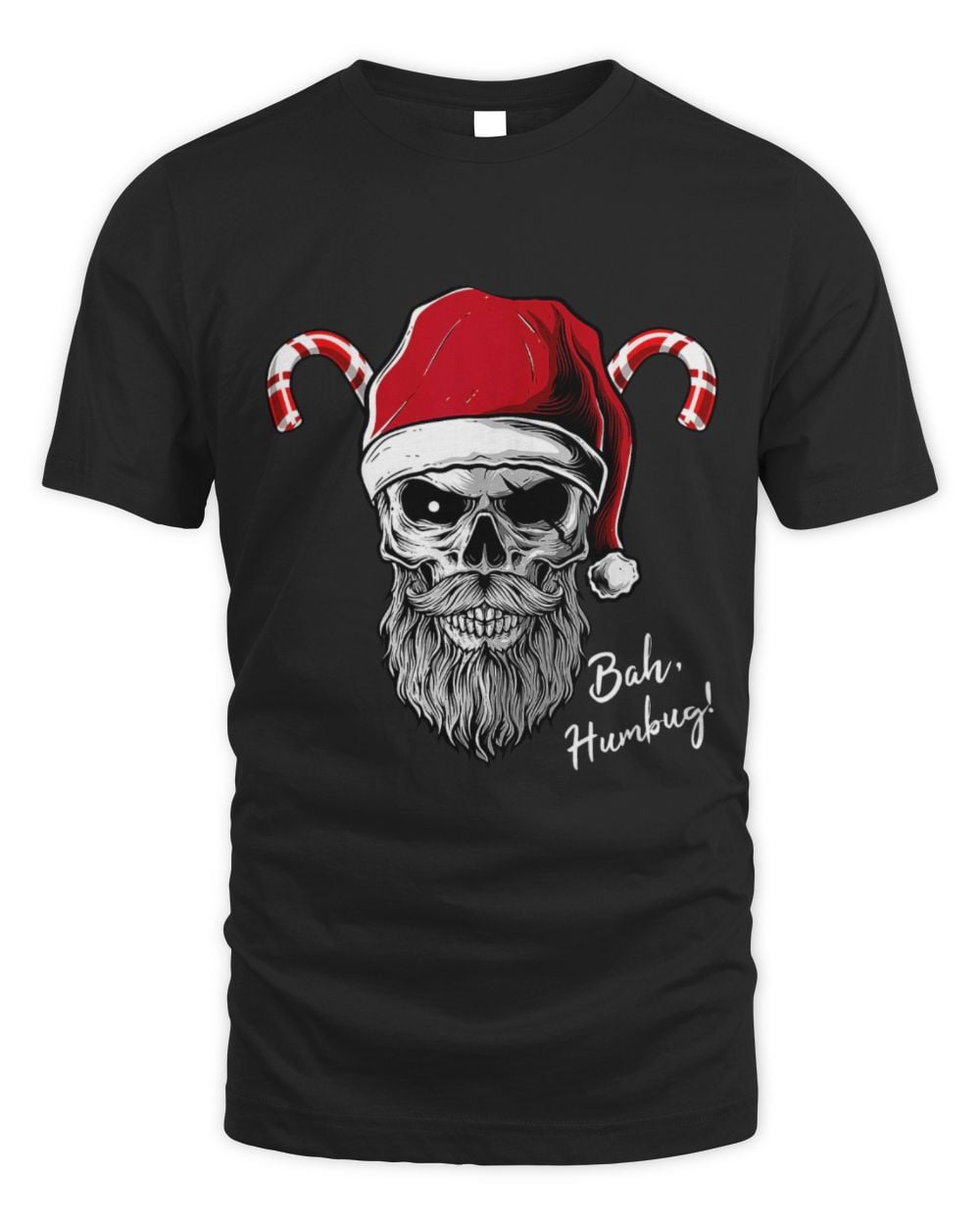 Cute Skull Bah Humbug Christmas Funny