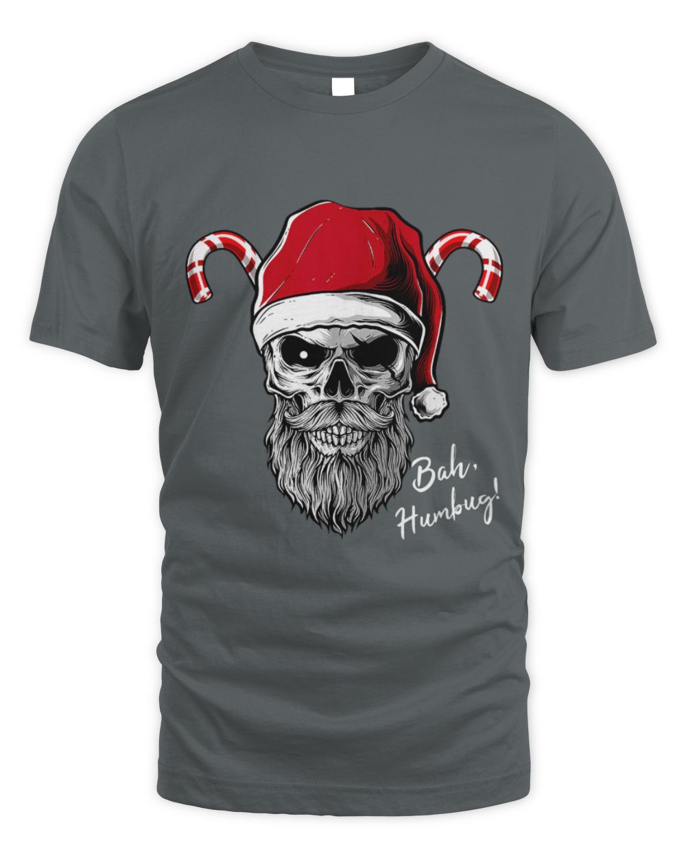 Cute Skull Bah Humbug Christmas Funny