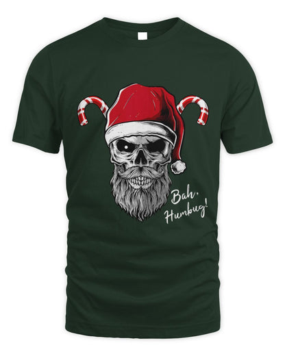 Cute Skull Bah Humbug Christmas Funny