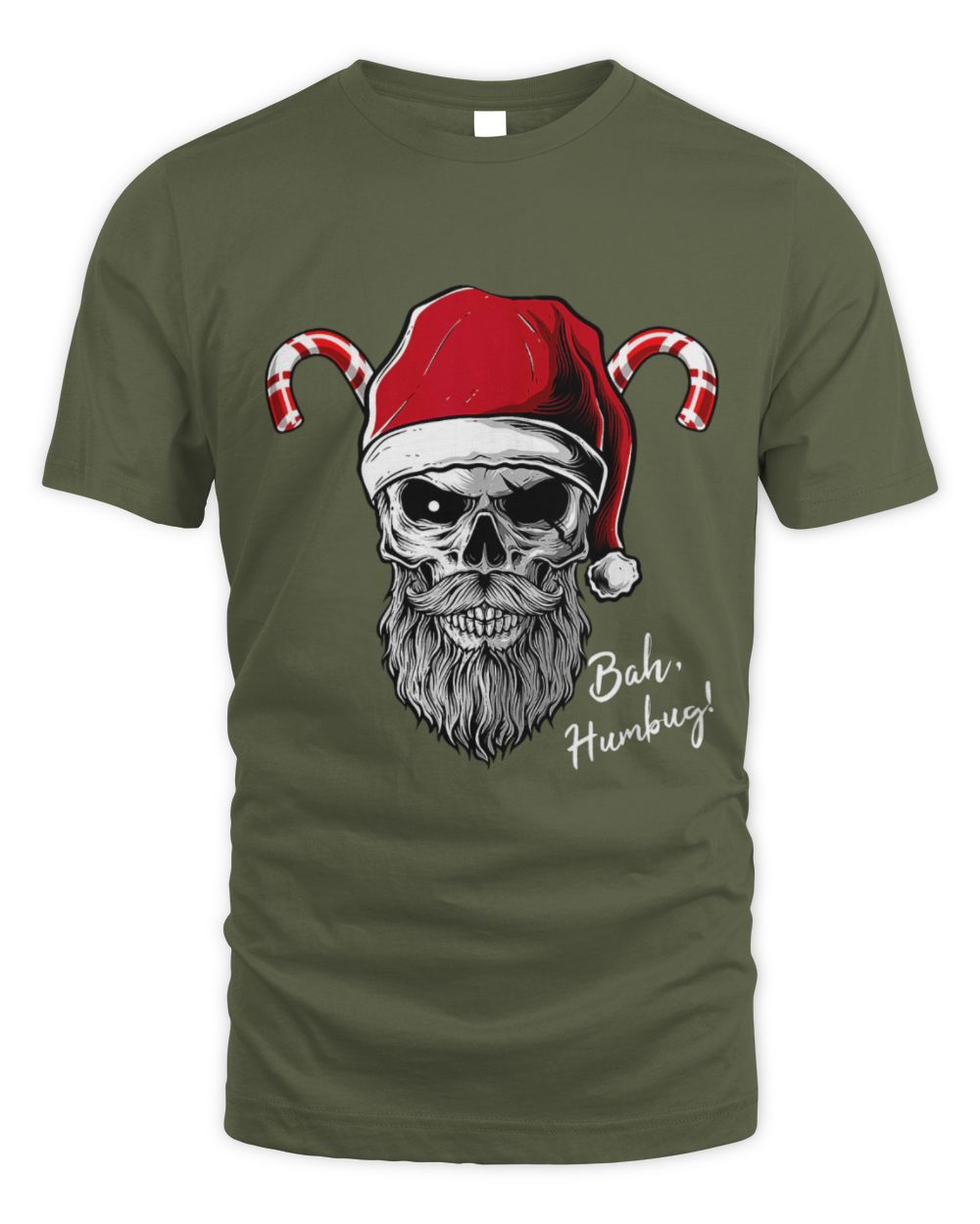 Cute Skull Bah Humbug Christmas Funny