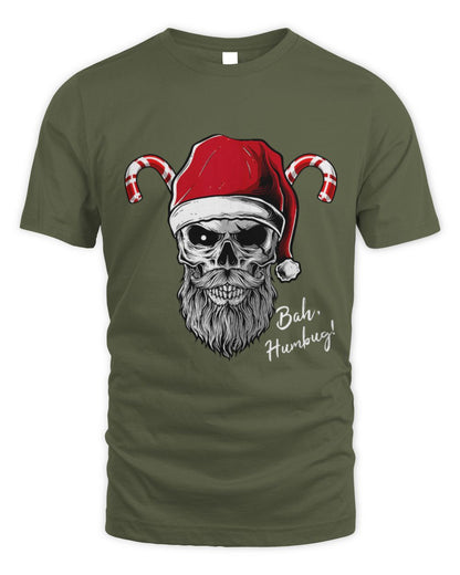 Cute Skull Bah Humbug Christmas Funny