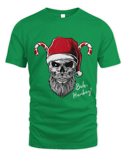 Cute Skull Bah Humbug Christmas Funny