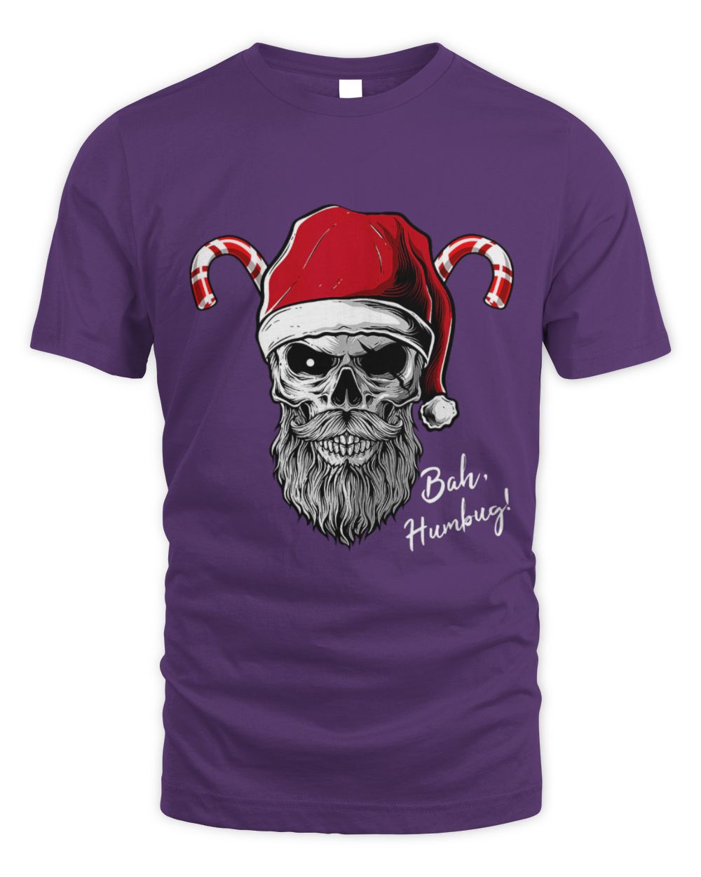 Cute Skull Bah Humbug Christmas Funny