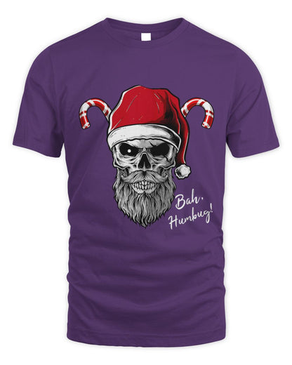 Cute Skull Bah Humbug Christmas Funny