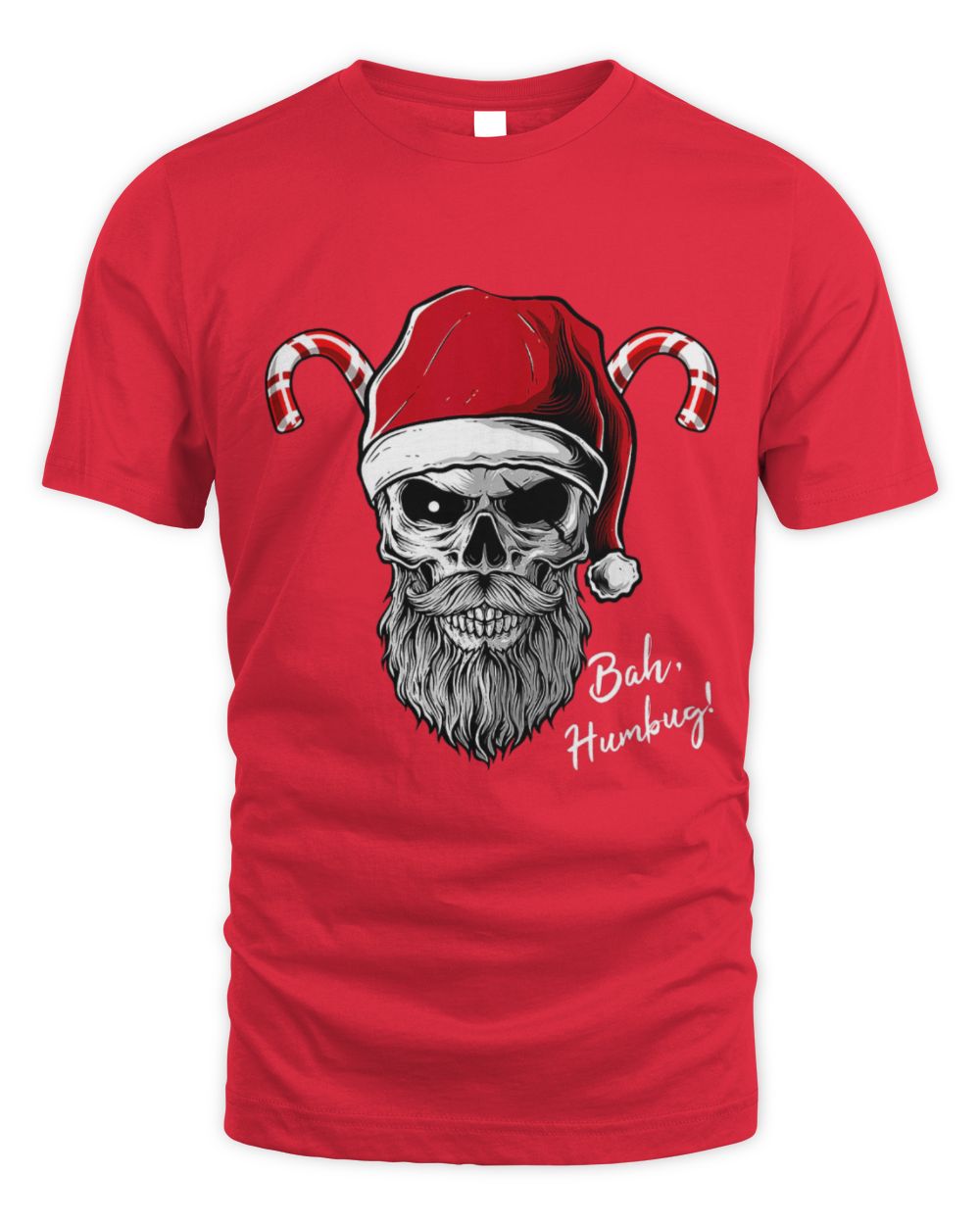 Cute Skull Bah Humbug Christmas Funny